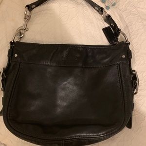 Black Coach Hobo Bag - image 1